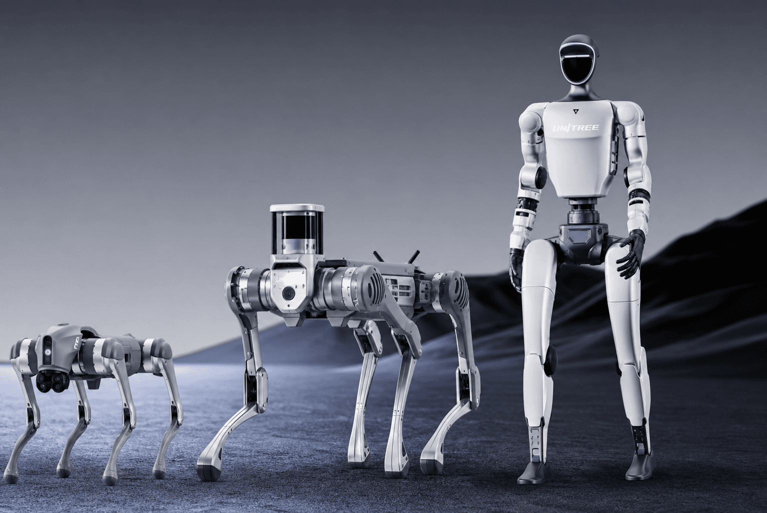 Robotics deployment and workflow illustration