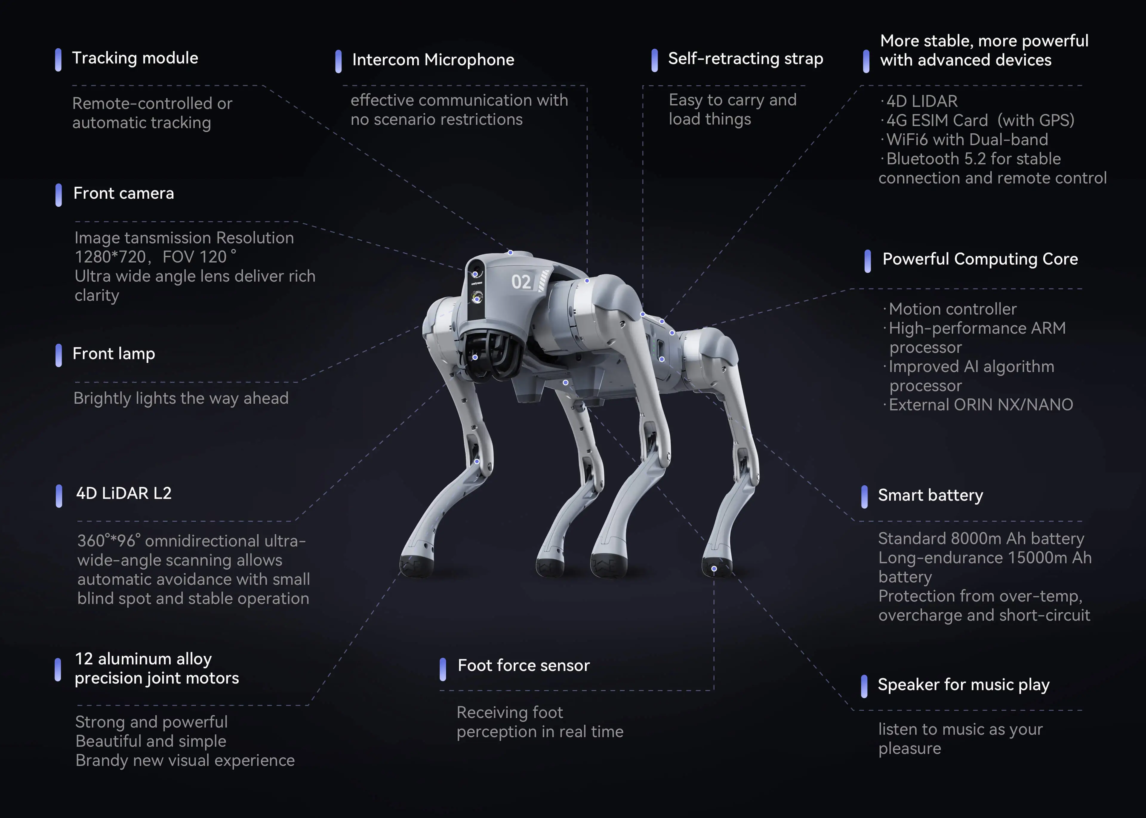 Unitree quadruped robot on rugged terrain, representing field robotics and operational AI workflows.
